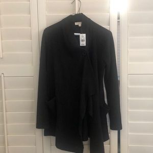 Cardigan black sweater